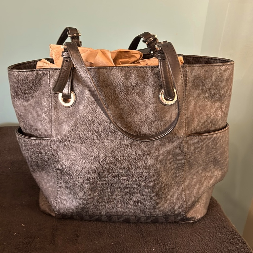 Black Michael Kors Tote Bag